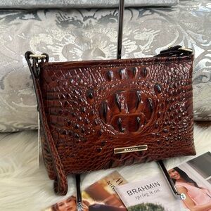 NWT Brahmin Lorelei Pecan